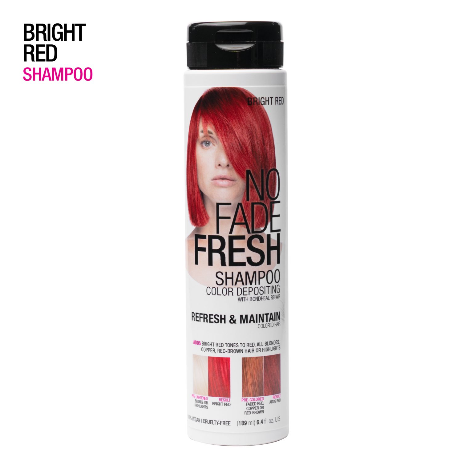 Bright Red Shampoo No Fade Fresh