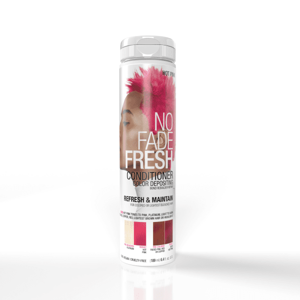 No Fade Fresh Hot Pink Conditioner Bottle