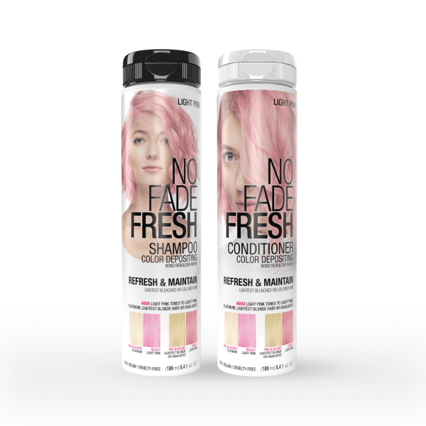 No Fade Fresh Light Pink Shampoo and Conditioner Duo