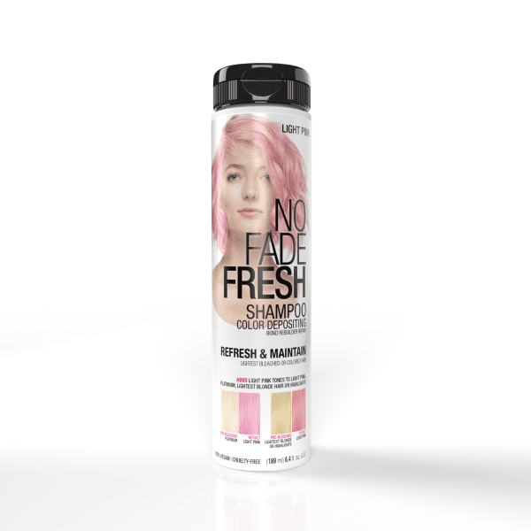 No Fade Fresh Light Pink Shampoo bottle