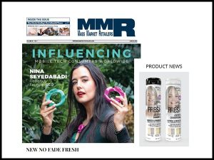 "No Fade Fresh's latest color, Metallic Silver, has been the talk of the press. The Mass Marketing Retailers have given us a feature. 