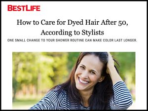 How to Care for Dyed Hair After 50, According to Stylists